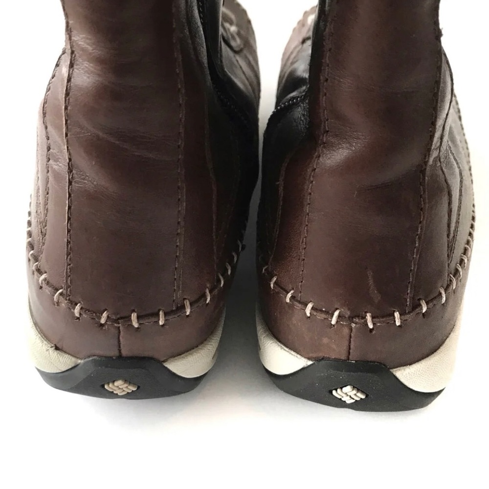 SOLD Columbia Transit Leather Fur Waterproof Boot - Picture 4 of 6